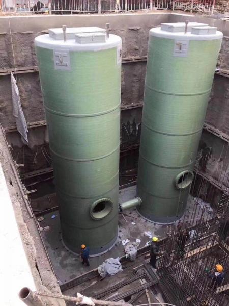 台南重庆OPPO智能生态科技园安装一体化污水提升泵